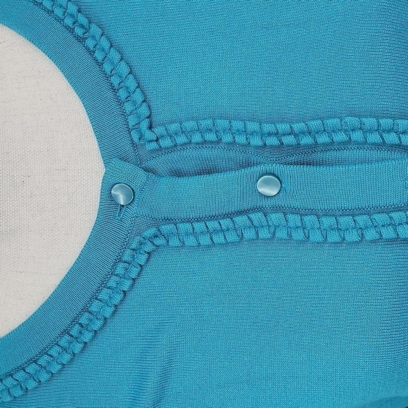 Talbot's Womens Blue Button Up Granny Core Cardigan, Size M - Picture 5 of 9